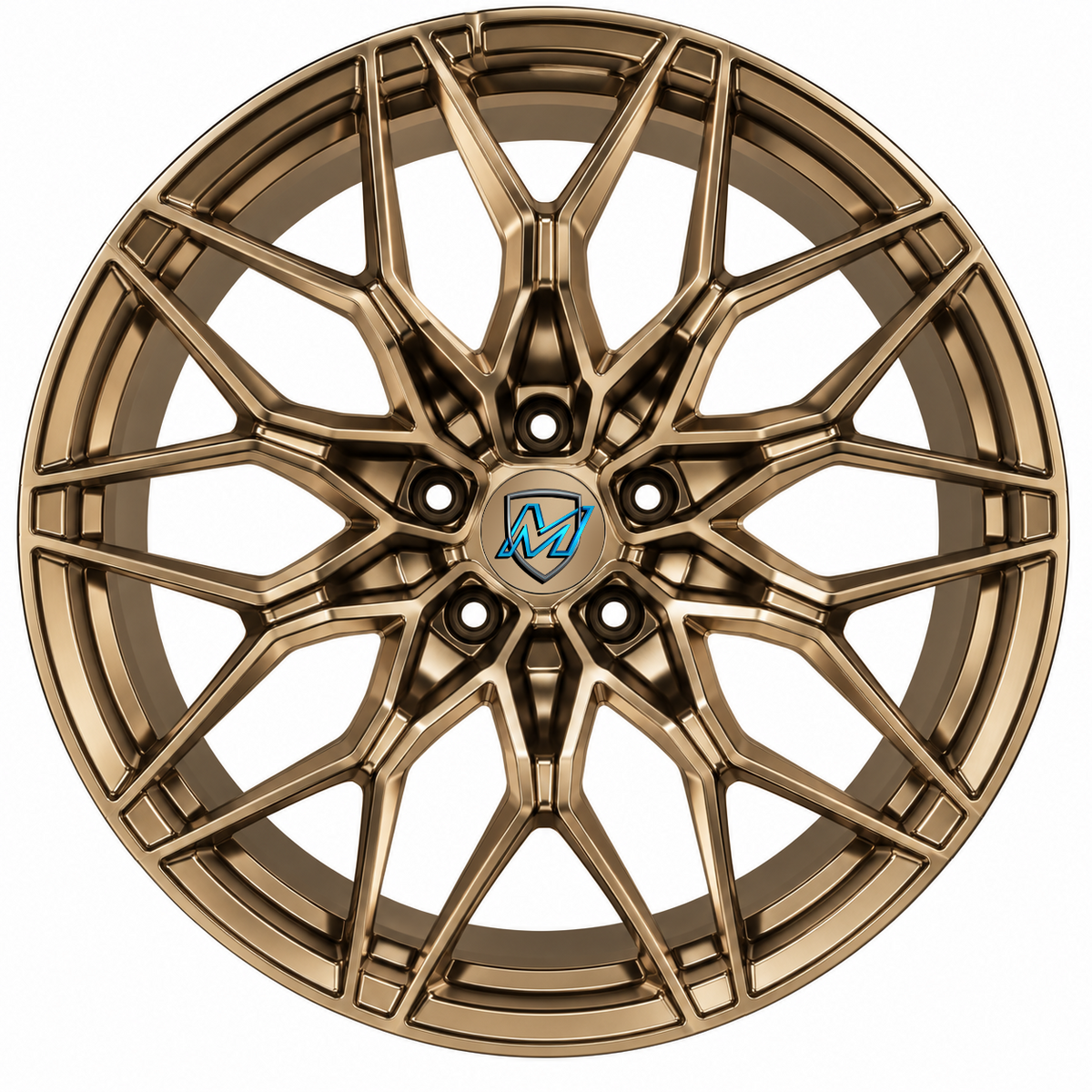 DZYP006 multi-spoke Monoblock Forged Wheels — Set of 4