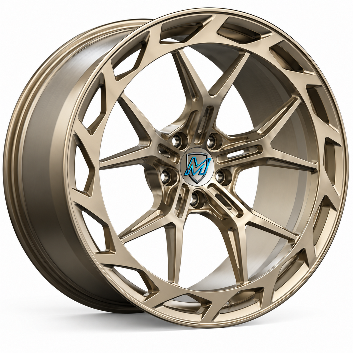 DZYP008 Multi-Spoke Monoblock Forged Wheels — Set of 4