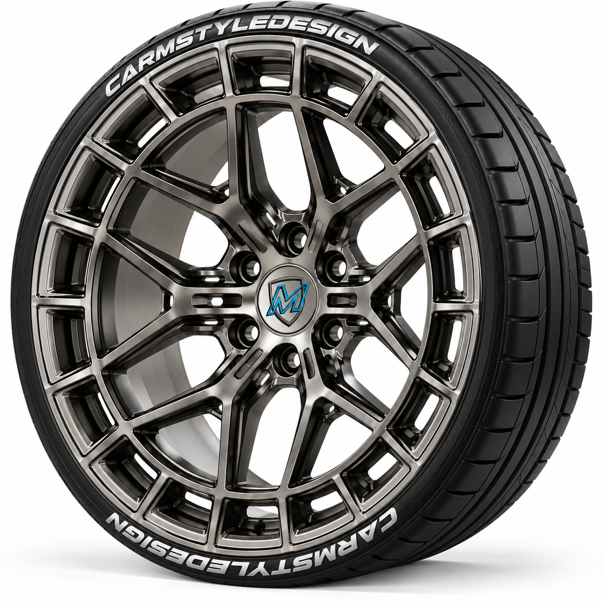 DZYP009 Multi-Spoke Monoblock Forged Wheels — Set of 4