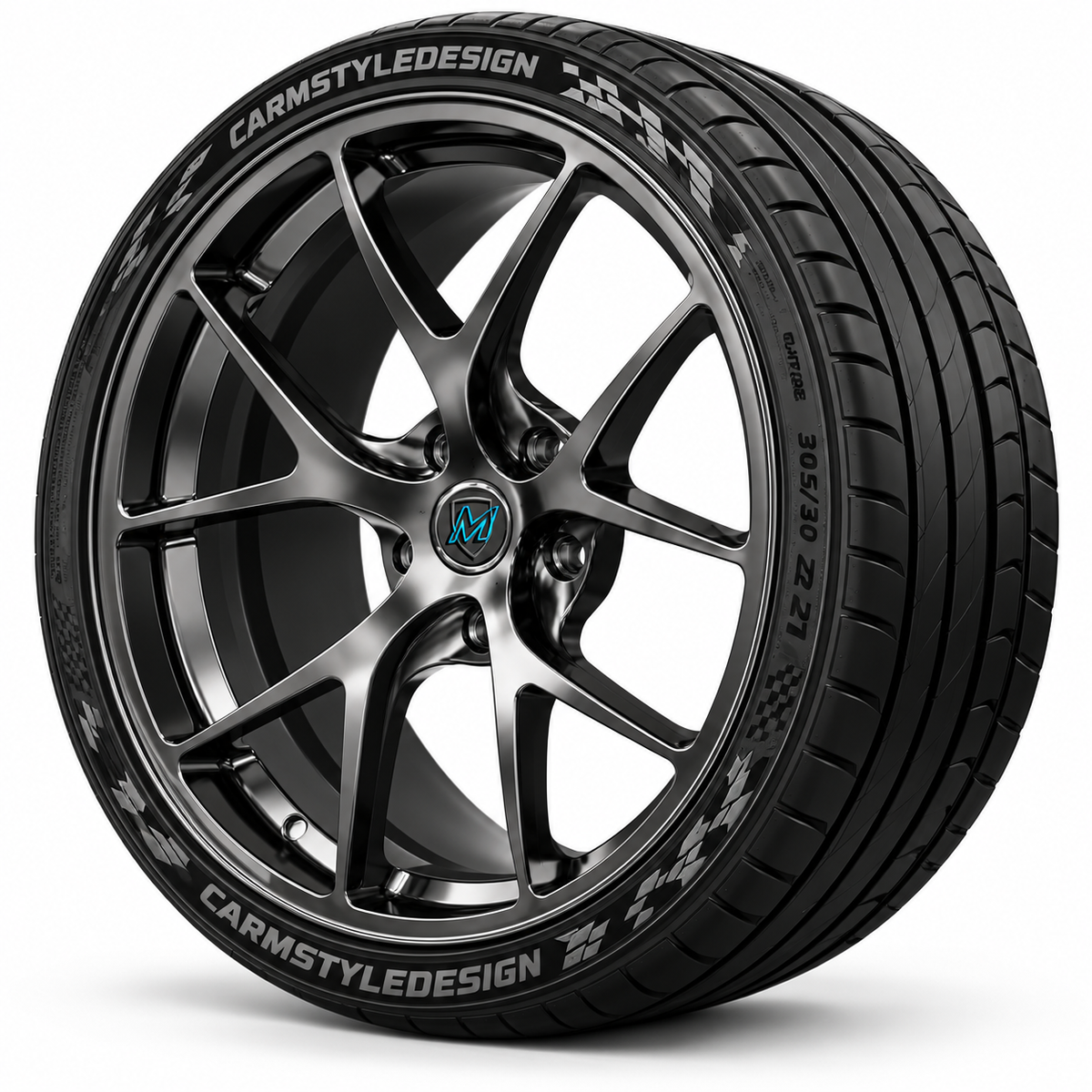 DZYP002 Y-Spoke Monoblock Forged Wheels — Set of 4