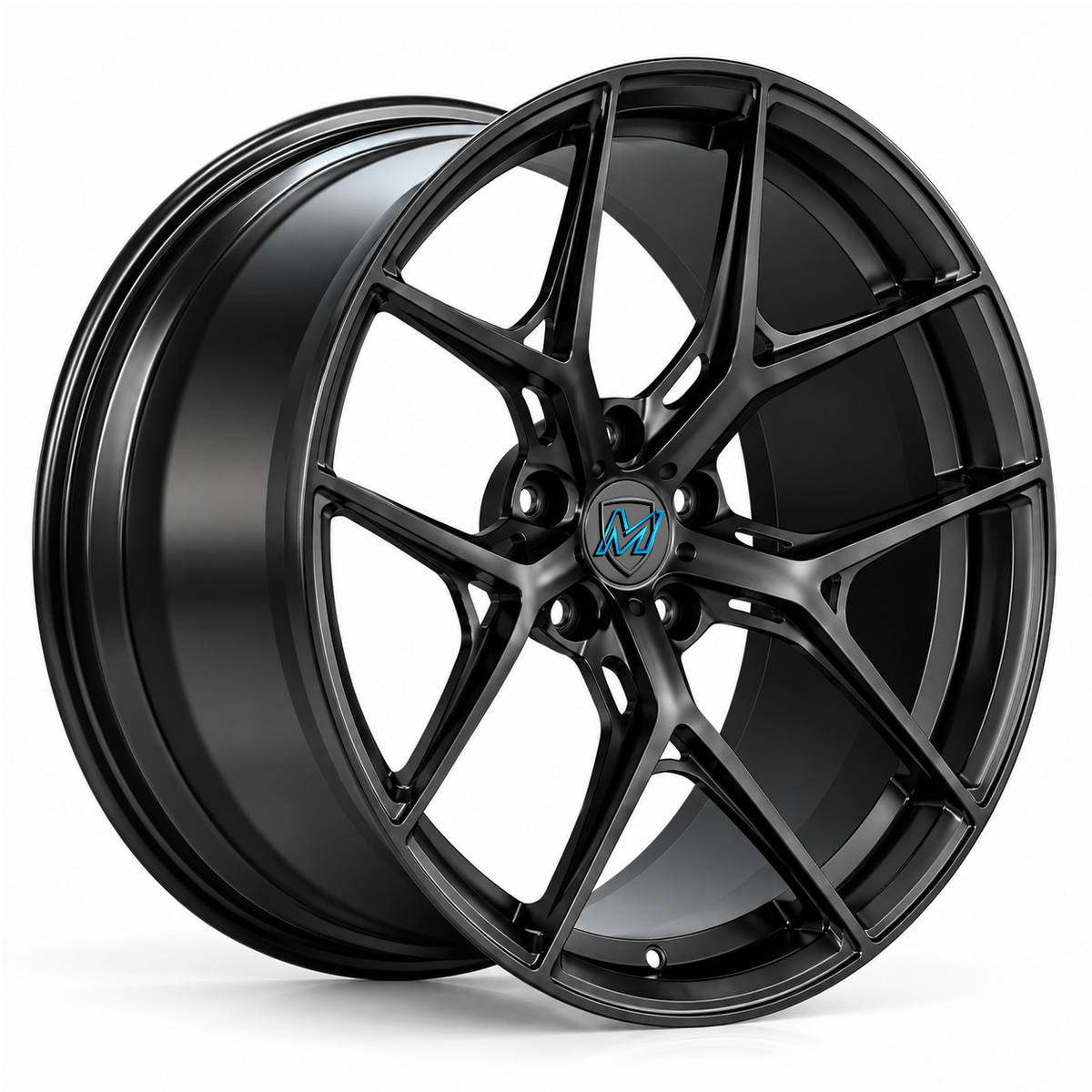 DZYPO03 Multi-Spoke Monoblock Forged Wheels — Set of 4