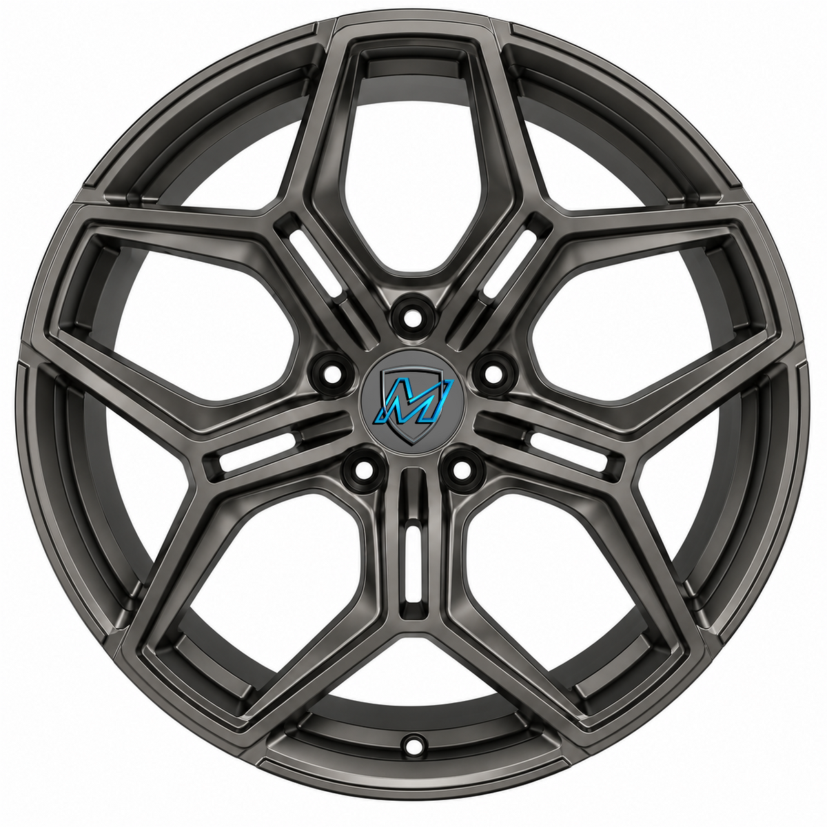 DZY004 Multi-Spoke Monoblock Forged Wheels — Set of 4