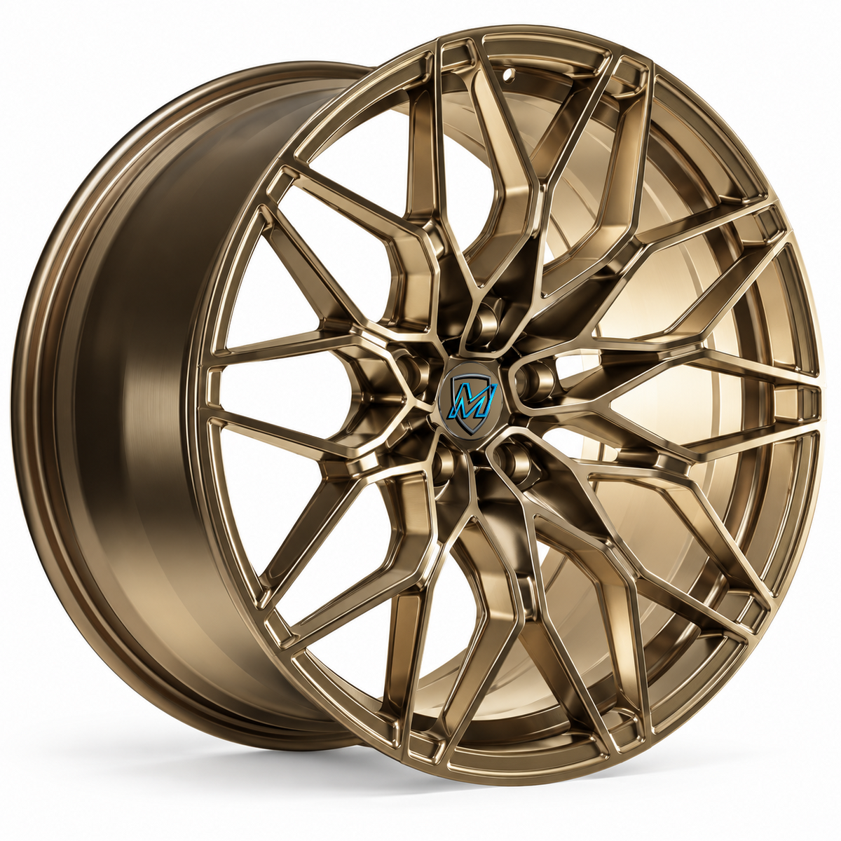 DZYP006 multi-spoke Monoblock Forged Wheels — Set of 4