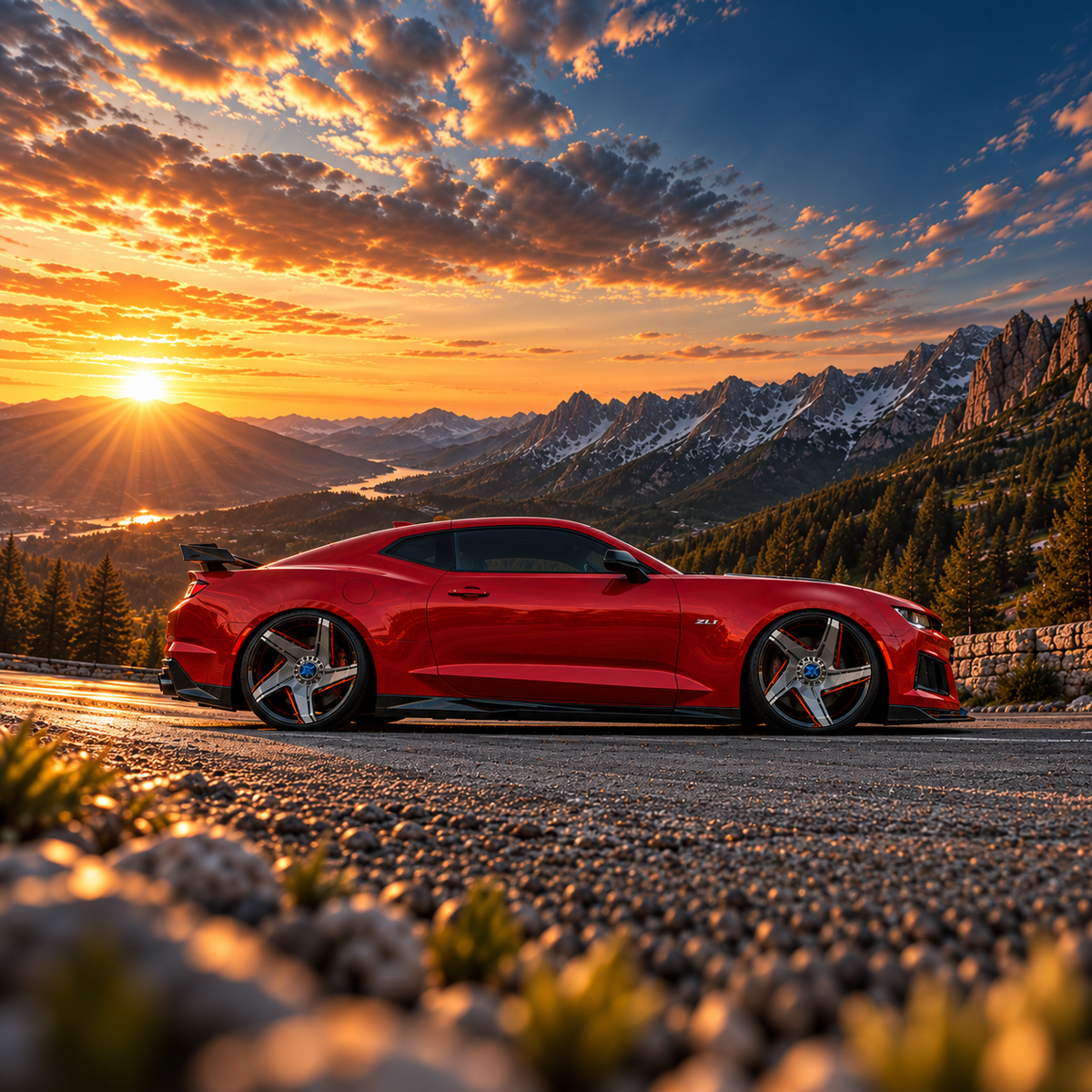 Aero Blade X Monoblock Forged Wheels — Set of 4
