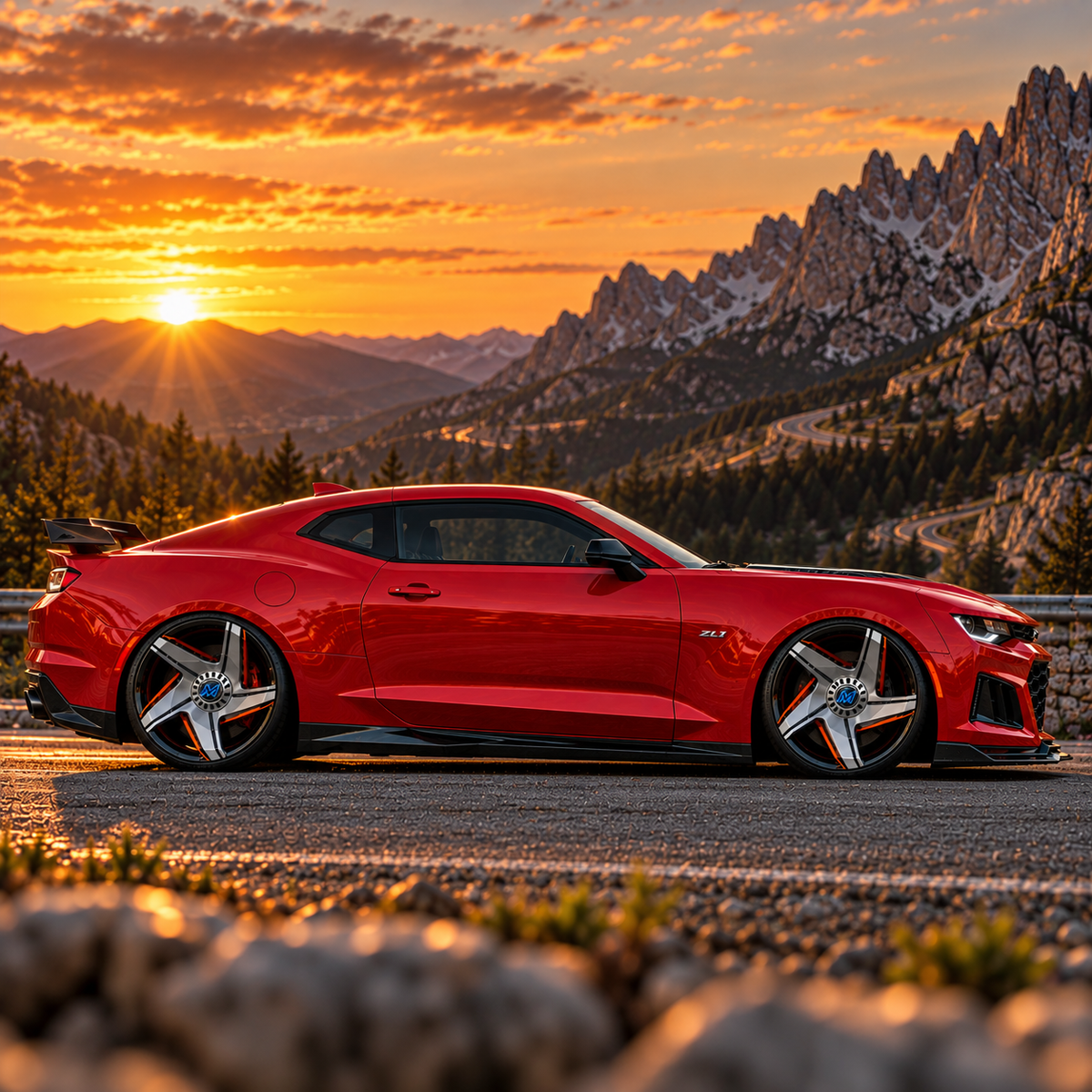 Aero Blade X Monoblock Forged Wheels — Set of 4