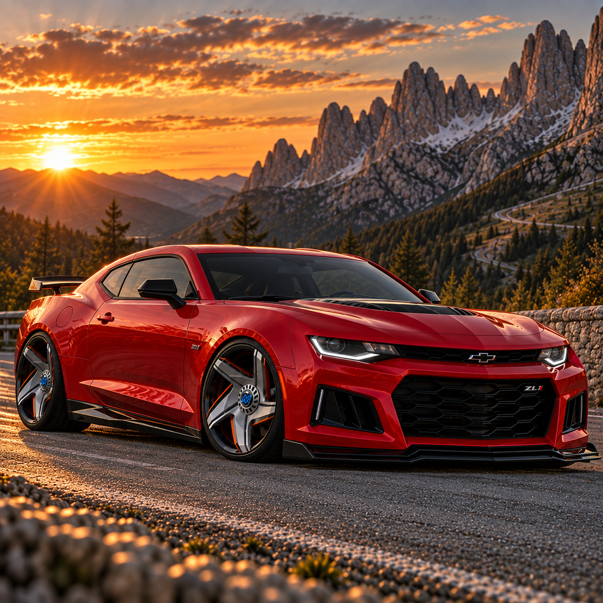 Aero Blade X Monoblock Forged Wheels — Set of 4