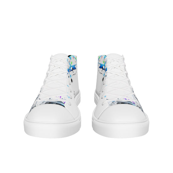 Women’s high top canvas shoes