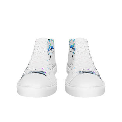 Women’s high top canvas shoes