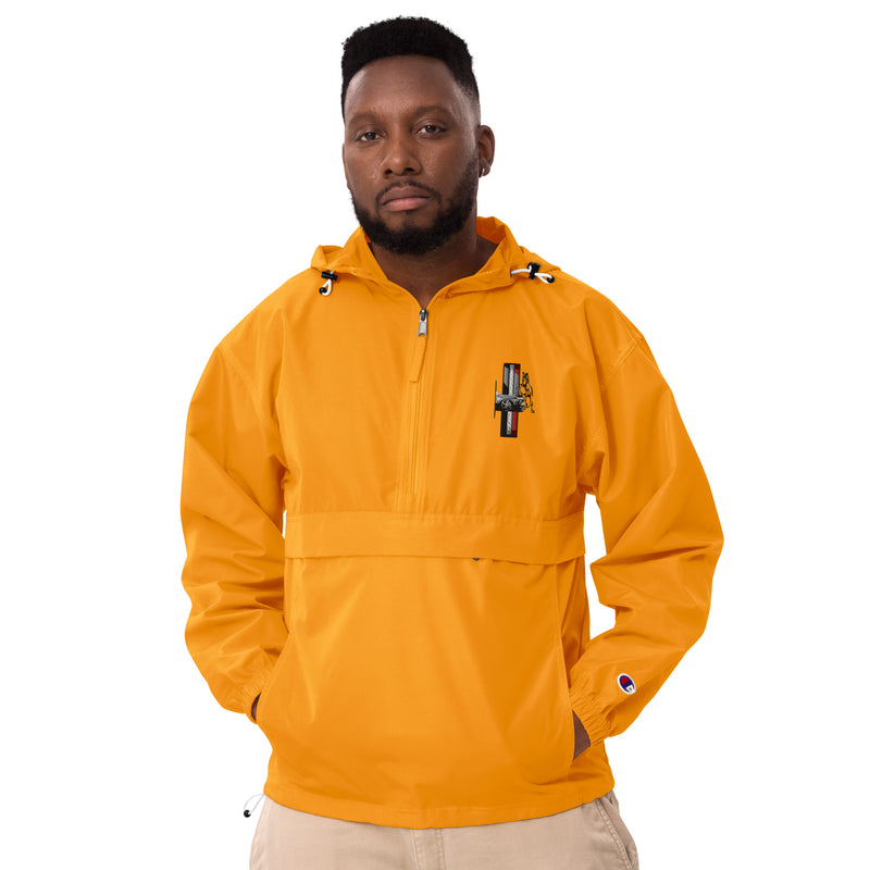 Embroidered Champion Packable Jacket