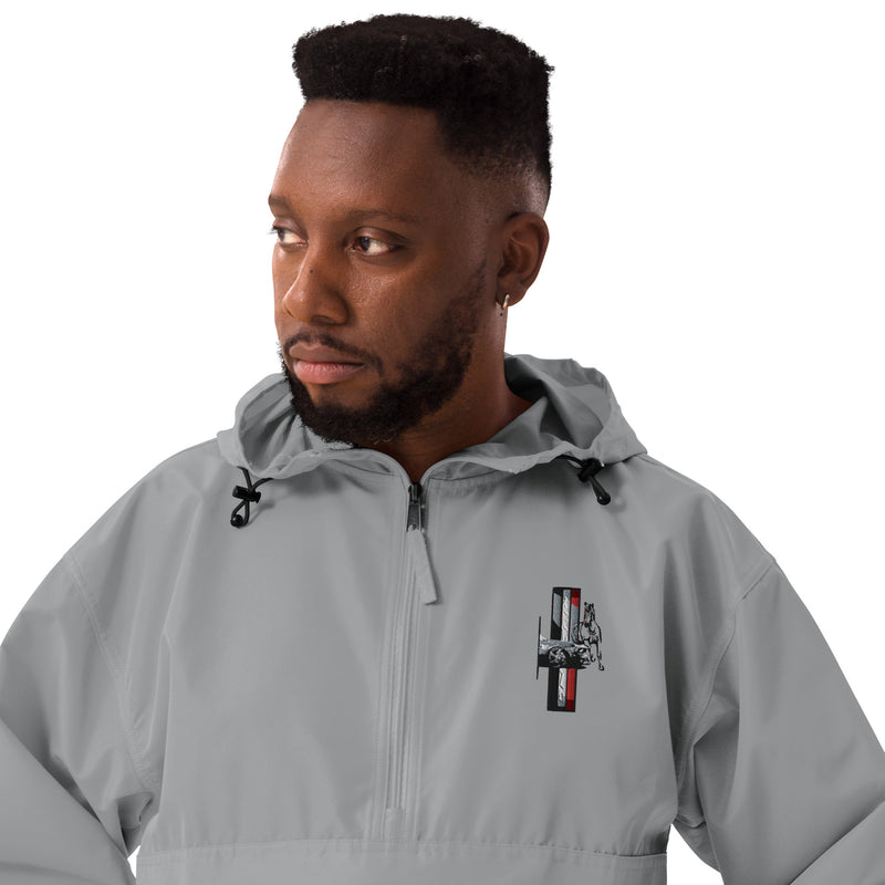 Embroidered Champion Packable Jacket
