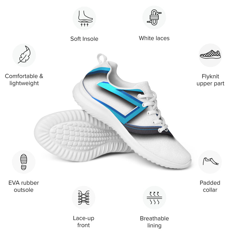Unisex athletic shoes.