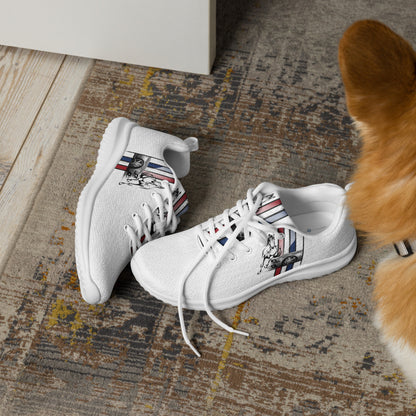 Unisex athletic shoes.